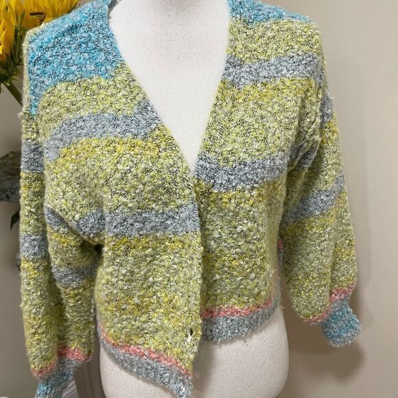 New Free People Soulmate
Cardi in Candy Coated combo
NWOT  
size XS - Picture 5 of 11